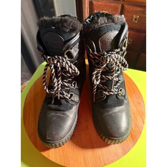 Pajar Womens Size 7-7.5 EU 38 Black Addison Waterproof Boots - Picture 1 of 8